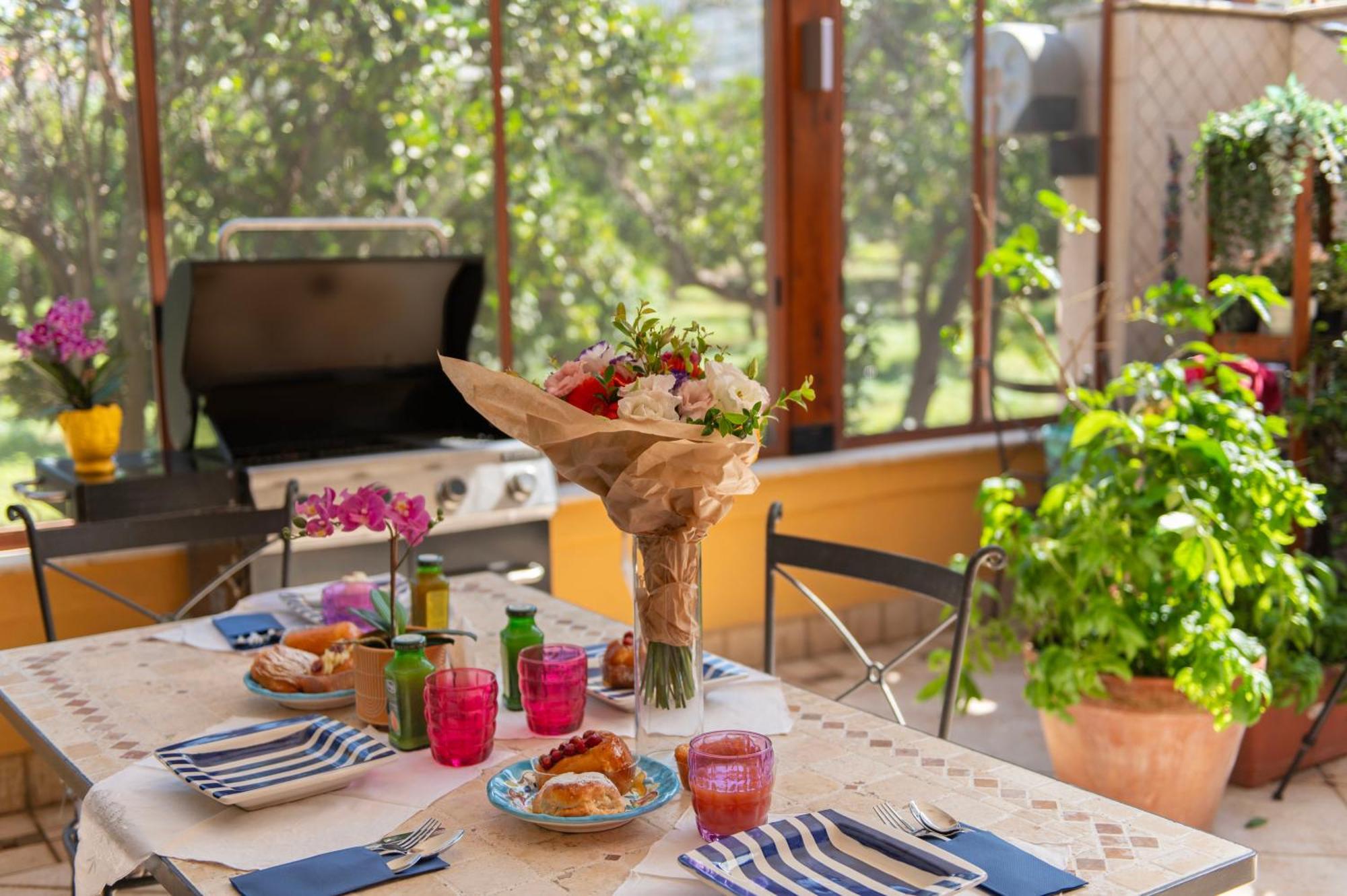 לינה וארוחת בוקר Relais Sorrento Terrace And Relax מראה חיצוני תמונה